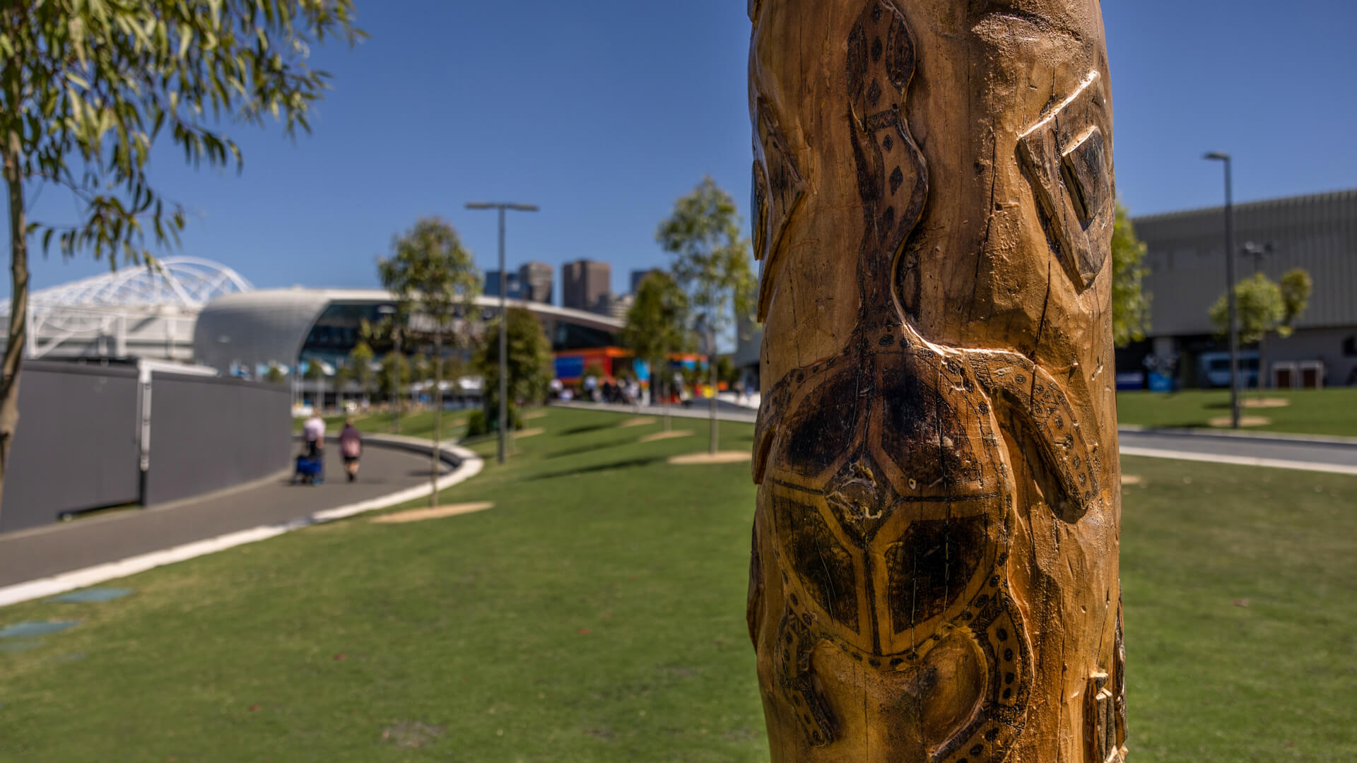Cultural marker unveiled at Melbourne Park